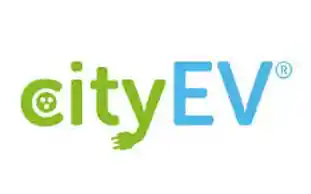 A colorful logo with the text 'CityEV'.