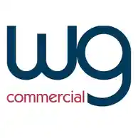Logo with 'wg' and 'commercial' text.